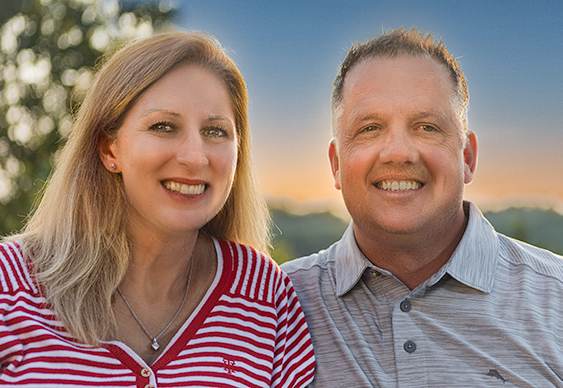 Larry & Heather McNutt - Owners of MySmokyRentals.com